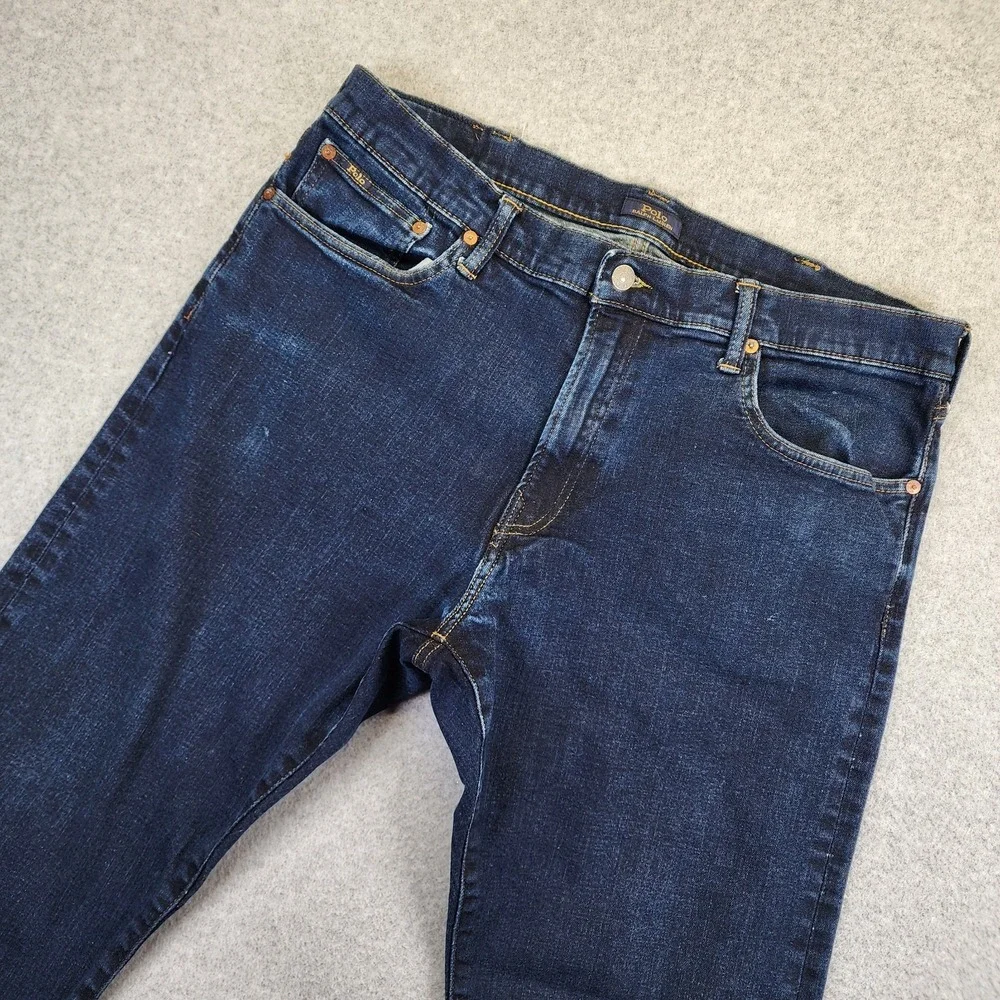 Polo‎ Ralph Lauren Jeans Mens 38x30 The Classic Fit Blue Denim Straight